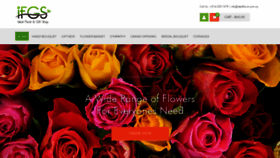 What Idealflorist.com.my website looked like in 2018 (5 years ago)
