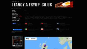 What Ifancyafryup.co.uk website looked like in 2018 (5 years ago)