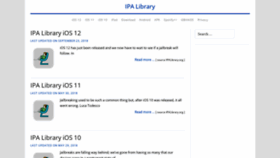 What Ipalibrary.org website looked like in 2018 (5 years ago)