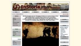 What Instoria.it website looked like in 2018 (5 years ago)
