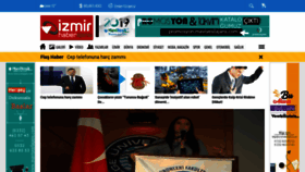 What Izmirhaberajansi.com website looked like in 2018 (5 years ago)