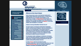 What Izepilepsie.de website looked like in 2018 (5 years ago)