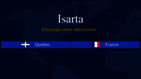 What Isarta.fr website looked like in 2018 (5 years ago)