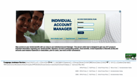 What Individualaccountmanager.com website looked like in 2018 (5 years ago)