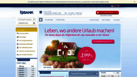 What Isbank.de website looked like in 2018 (5 years ago)