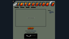 What Intrusion2.com website looked like in 2018 (5 years ago)