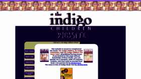 What Indigochild.com website looked like in 2018 (5 years ago)
