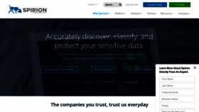 What Identityfinder.com website looked like in 2018 (5 years ago)