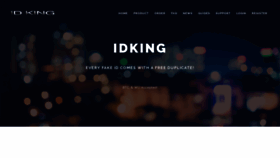 What Idking.ph website looked like in 2018 (5 years ago)