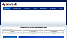 What Italienisch-online-lernen.de website looked like in 2018 (5 years ago)