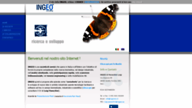 What Ingeosnc.it website looked like in 2018 (7 years ago)