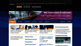 What Idc-cema.com website looked like in 2018 (5 years ago)