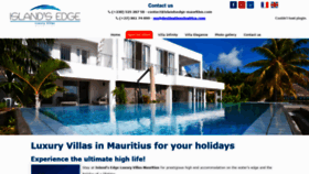 What Islandsedge-mauritius.com website looked like in 2018 (7 years ago)