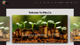What Iplex.ca website looked like in 2018 (5 years ago)