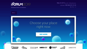 What Iforum.ua website looked like in 2018 (5 years ago)