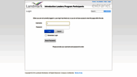What Ilprogram.landmarkworldwide.com website looked like in 2018 (5 years ago)