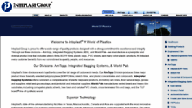 What Inteplast.com website looked like in 2018 (5 years ago)