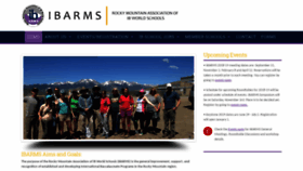 What Ibarms.org website looked like in 2018 (5 years ago)