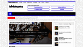 What Info-terbaru.com website looked like in 2018 (5 years ago)