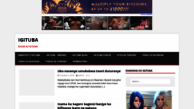 What Igituba.org website looked like in 2018 (5 years ago)