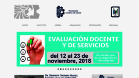 What Itcancun.edu.mx website looked like in 2018 (5 years ago)