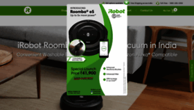 What Irobot.in website looked like in 2018 (5 years ago)