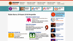 What Ikizlerburcu.net website looked like in 2018 (5 years ago)