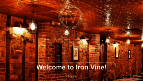 What Ironvinepeekskill.com website looked like in 2018 (5 years ago)