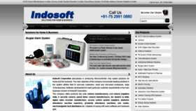 What Indosoftcorporation.com website looked like in 2018 (5 years ago)
