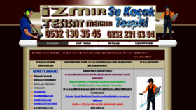 What Izmirtesisatmerkezi.com website looked like in 2018 (5 years ago)