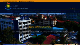 What Ilbcedu.com website looked like in 2018 (5 years ago)