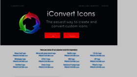 What Iconverticons.com website looked like in 2018 (5 years ago)