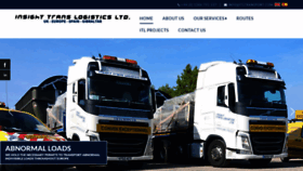 What Itltransport.com website looked like in 2018 (5 years ago)