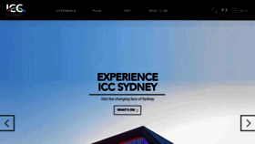 What Iccsydney.com website looked like in 2018 (5 years ago)