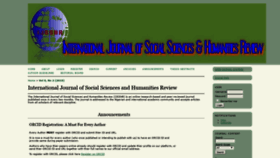 What Ijsshr.com website looked like in 2018 (6 years ago)