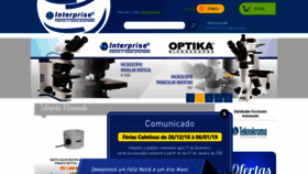 What Interprise.com.br website looked like in 2018 (6 years ago)