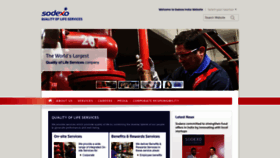 What In.sodexo.com website looked like in 2018 (5 years ago)
