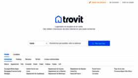 What Immo.trovit.fr website looked like in 2018 (5 years ago)
