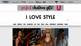 What Ilovestyle.com website looked like in 2018 (5 years ago)