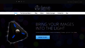 What Illuminatiinstruments.com website looked like in 2018 (5 years ago)