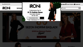 What Ironitekstil.com website looked like in 2018 (5 years ago)
