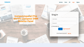 What Instasmmpanel.com website looked like in 2018 (5 years ago)
