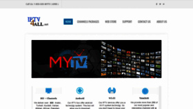 What Iptv4all.net website looked like in 2018 (5 years ago)