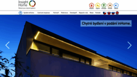 What Insighthome.eu website looked like in 2018 (7 years ago)