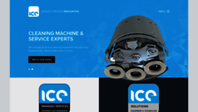 What Ice-clean.com website looked like in 2018 (5 years ago)