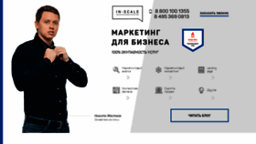 What In-scale.ru website looked like in 2018 (5 years ago)