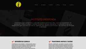 What Independa.com.br website looked like in 2018 (5 years ago)