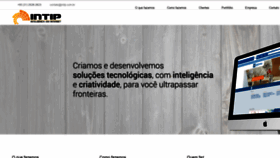 What Intip.com.br website looked like in 2018 (5 years ago)