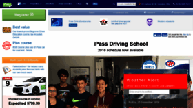 What Ipassdriving.ca website looked like in 2018 (6 years ago)