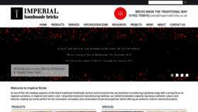 What Imperialhandmadebricks.co.uk website looked like in 2018 (5 years ago)